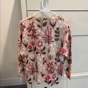 SHEIN Multicolor Floral Long Sleeve Top